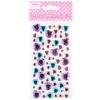 Наклейки-стразы акриловые (deVENTE) Heart mixнаклейки 3 ассорти арт. 8004046