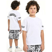 Футболка для мальчика арт.4518 цвет светло-серый