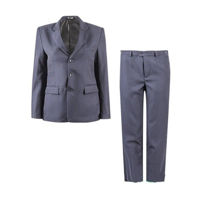 Костюм для мальчика (ТИТАН) классический силуэт (пиджак/брюки) арт.820В-64 размер 44/164 цвет синий