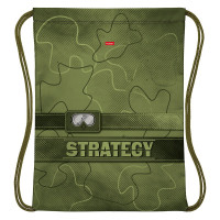 Сумка для сменной обуви 1 отделение (Hatber) Милитари 330х420мм арт.NMn_13011