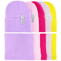 Комплект демисезонный для девочки (Полярик) арт.E-01-85 размер 52-54 (шапка+снуд) цвет в ассортименте