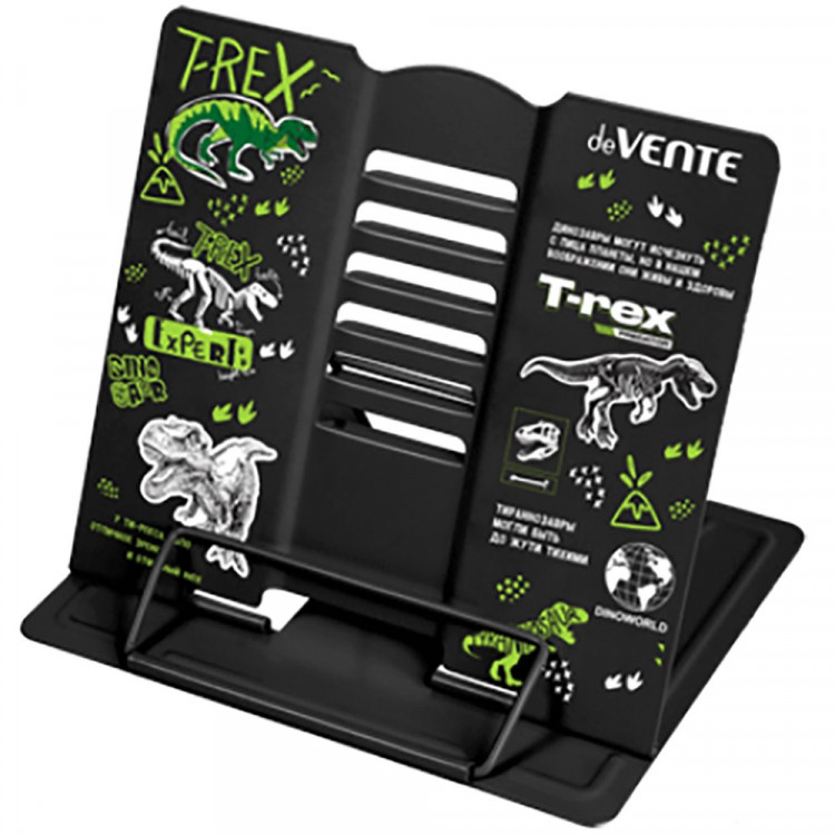 Подставка для книг (deVENTE) металл T-Rex синяя 15,4x15,2 см арт.8063320
