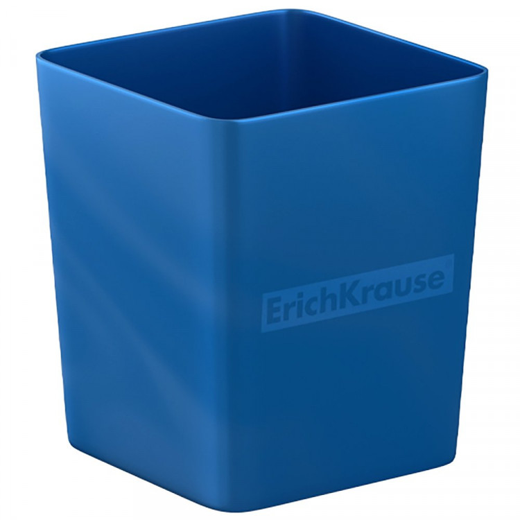 Подставка для ручек и карандашей (ErichKrause) Base Ice Metallic синий арт.55813 (Ст.1)