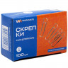 Скрепки никел. 33мм овальные 100шт/уп. Workmate арт.14-6401