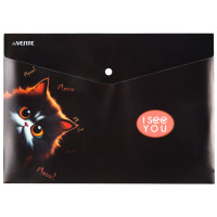 Папка-конверт на кнопке А4 (deVENTE) 180мкм I See You арт.3079554