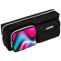 Пенал-косметичка 1 отделение (deVente) Color Shadows 210x85x60мм объемный карман, липучка арт.7029422