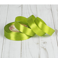Лента подароч. атласная 20мм*23±1м цв.светло-оливковый арт.1218259