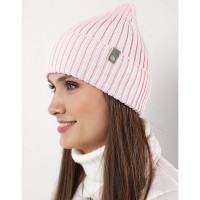 Шапка демисезонная для девочки (CLEVER) арт.523480ха размер 54-56 цвет светло-розовый