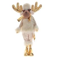 Игрушка декор. "Олень" 57см цв.золотой арт.813432