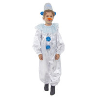 Костюм для мальчика Снеговичек Снежок (комбинезон,г/убор,каркас,нос) р.26/104-34/134 арт.5223