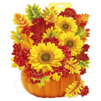 Плакат Осенний букет 37*32см арт.59,057,00