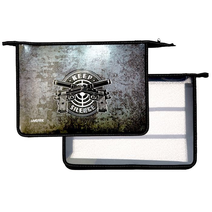 Папка школьная для труда А4 на молнии 1 отделение (deVENTE) Keep Silence арт.8054022