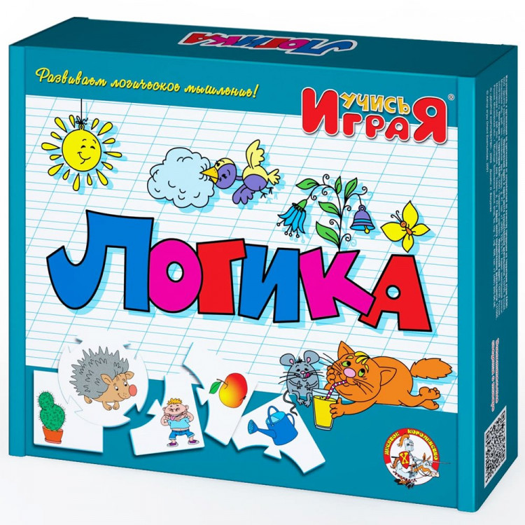Игра настольная Учись играя Логика (ДК) арт 00241