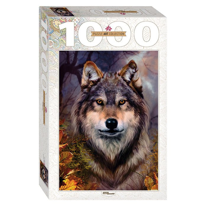 Пазл 1000 элементов Бенте Шлик Волк (STEP PUZZLE) арт 79109