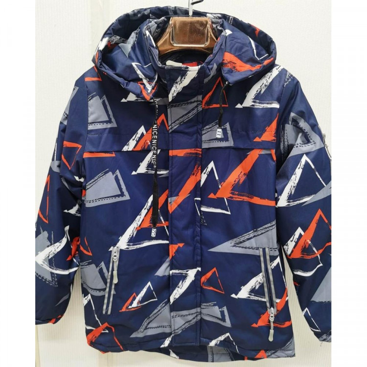 Куртка осенняя для мальчика (ZI TONG) арт.sdh-KX5218-32 размерный ряд 32/128-38/146 цвет синий