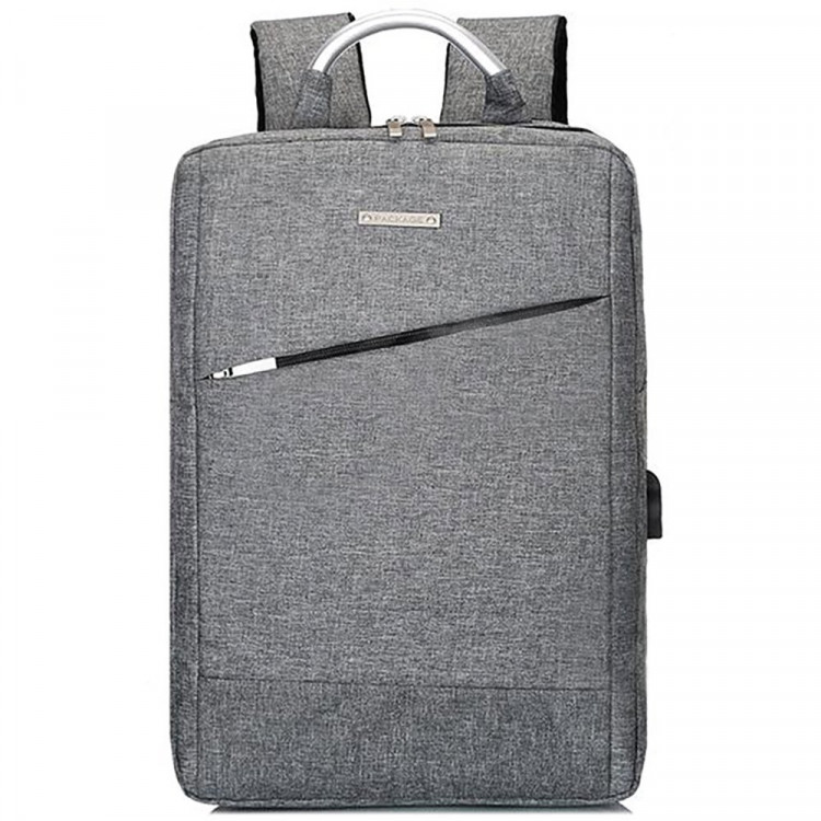 Рюкзак для мальчиков (Mod) серый 40х28х9 см арт.CC1505_011806-2