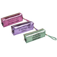 Пенал-косметичка 1 отделение кожзам (deVente) Я всегда опаздываю вовремя! 215x80x50 мм ручка-петля ассорти арт.7020428