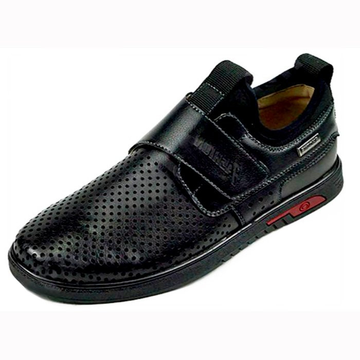 Туфли для мальчика (Boys and Girls) черные верх-искусственная кожа подкладка-искусственная кожа размерный ряд 31-36 арт.RC51_5637-9A
