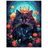 Картина по номерам 28,5x38см (LORI) Царь-кот арт.Кпн-376