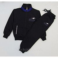 Костюм спортивный для мальчика арт.ILDES 7247 р.30/116 трикотажный цвет серый