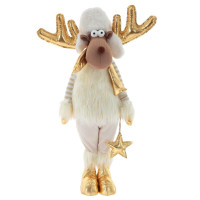 Игрушка декор. "Олень" 66см цв.золотой арт.813433