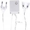 Гирлянда эл.д/дома точечная 16м 180LED цв.фиолетовый (светлый провод) 8реж. (можно соединять) IP-20 арт.125-020