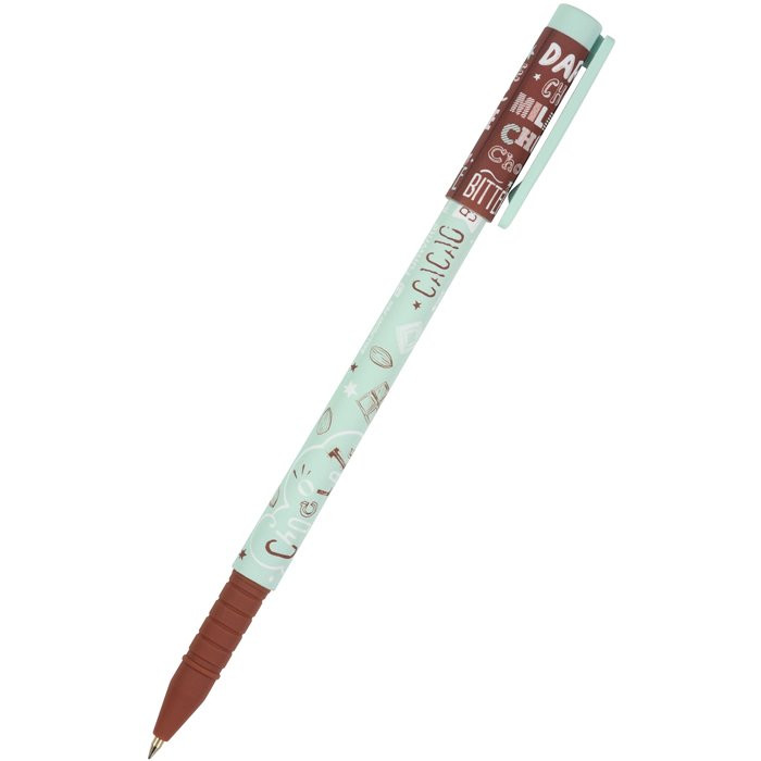 Ручка шариковая не прозрачный корпус (BrunoVisconti)  Мятный капучино, синяя 0.5 мм арт.20-0212/69 (Ст.24)