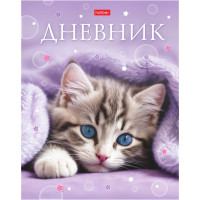 Дневник школьный твердая обложка (Hatber) Замурчательное настроение ламинация Soft-touch арт.40ДТ5лВ_33823
