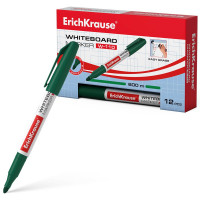 Маркер для доски ErichKrause W-110 круглый 2мм зеленый арт.56918 (Ст.12)