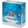 Ручка шариковый прозрачный корпус (Unimax) Trio DC tinted синий, 0,7мм, игла, масло арт.722465 (Ст.)