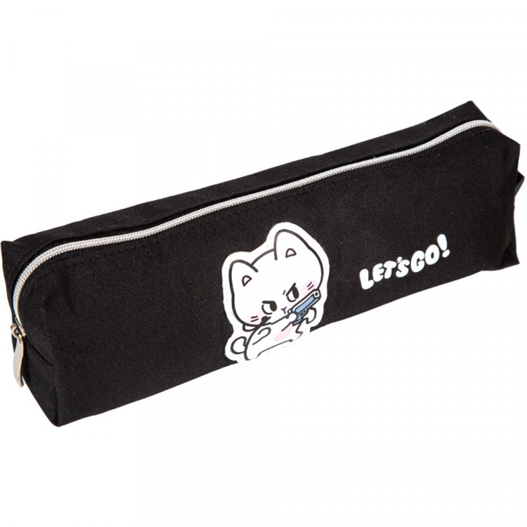 Пенал-косметичка 1 отделение deVENTE Пойдем (Let's go) 210х60х45мм арт.7025693