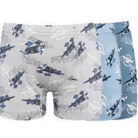 Боксеры для мальчика арт.3336 95% хлопок,  5% эластан цвет ассорти