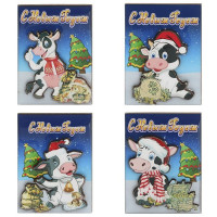 Магнит СГ "Коровка" 07см арт.755382