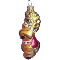 Фигурка на ёлку стекло (серия Символ года) 09см "Веселая лошадка 1" п/у арт.ФУ-452/1