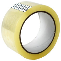 Скотч упаковочный 48мм* 66м 45мкм прозрачный арт. 486647/482500/045У