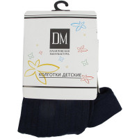 Колготки арт.К-009 Хлопок 82% Полиамид 15% Эластан 3% цвет темно-синий (Даниловская мануфактура)