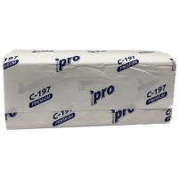 Полотенце бумажное V-сложение 2-слойные 200 листов (21*22) PRO арт.C197