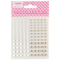 Наклейки-стразы акриловые (deVENTE) Жемчуг ассорти арт. 8004063