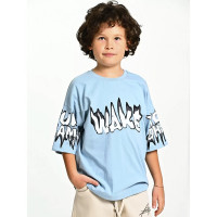 Футболка для мальчика арт.4529 цвет морская волна