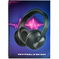 Тетрадь для нот А4 32 листа гребень Феникс Энергия звука арт.69902