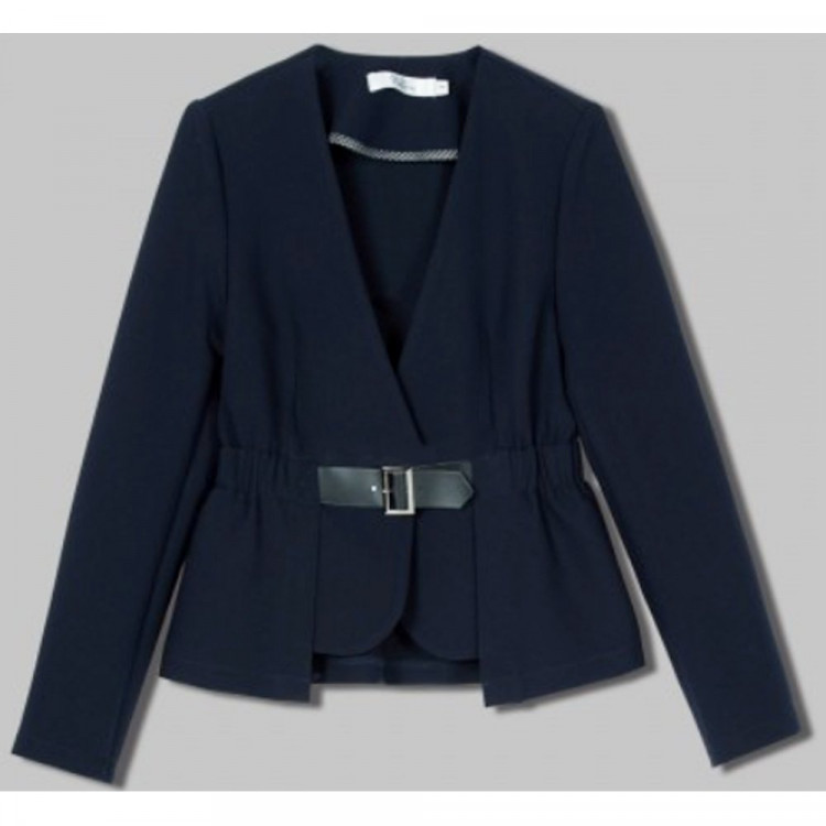 яяяЖакет для девочки (Делорас) арт.X63156A размер 42/158-44/164 цвет синий