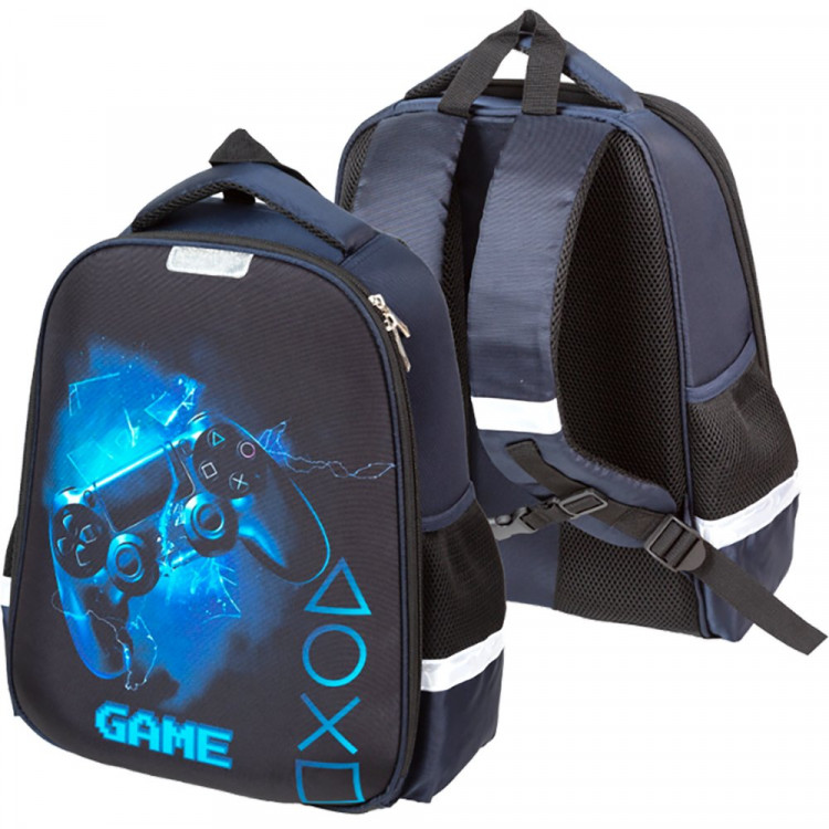 Ранец для мальчиков школьный Attomex Игра (GAME) 37x28x18см арт.7033601
