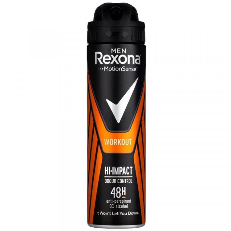 Дезодорант Rexona мужской 150 мл. спрей Workout