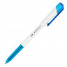 Ручка шариковая Deli Arrow непрозрачный корпус, синяя 0,7мм арт.EQ23-BL (Ст.12)