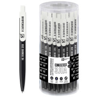 Ручка шариковая детская автомат (Феникс) Фразы с характером непрозрачный корпус синий 0,7мм арт.69546 (Ст.30)