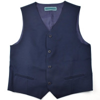 Жилет для мальчика (Van Cliff) Григ размер 30/128-42/164 цвет синий
