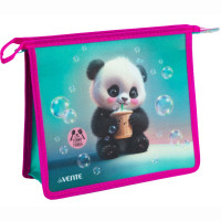 Папка школьная для тетрадей А5 на молнии (deVENTE) Yummy Panda арт.8056563