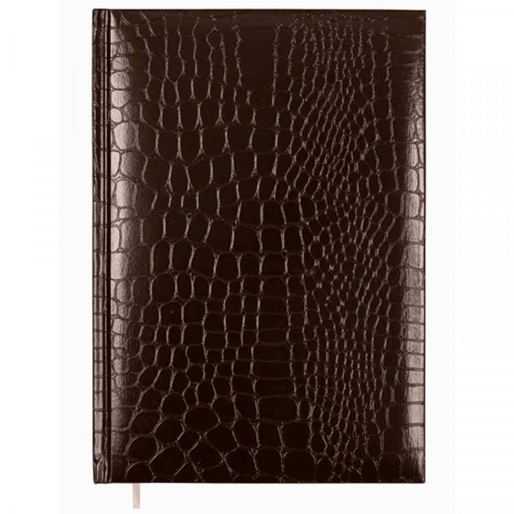 юЕжедневник А6 2024 б/в Attomex "Arkona" коричневый, 176л., 1 ляссе арт.2233427