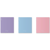 Тетрадь предметная 48 листов (ErichKrause) Pastel ассорти История пластиковая обложка арт.59692