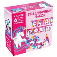 Набор бумажной посуды "С Днем Рождения" Минни Маус и Единорог 6шт/наб. арт.9364769